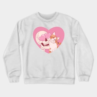 My Cat is My Valentine Crewneck Sweatshirt